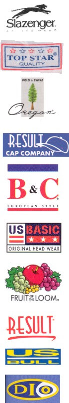 logá výrobcov textilu
